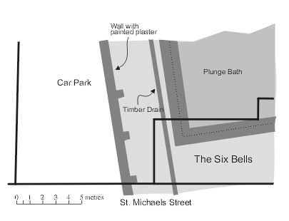 Plan of the Bath House